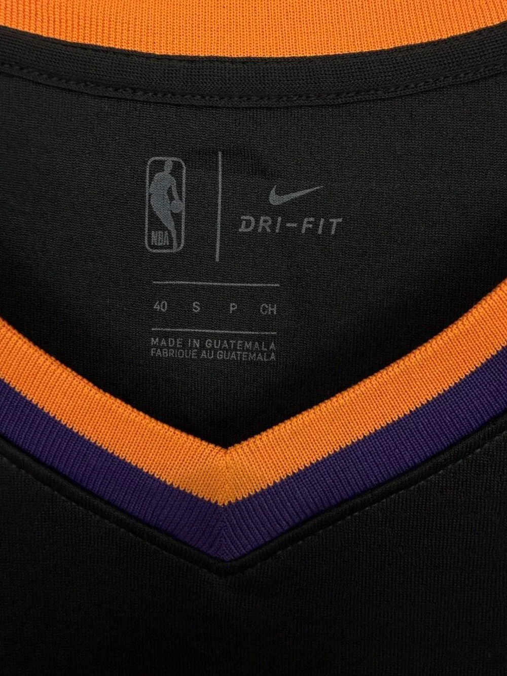 Nike Phoenix Suns Devin Booker 1 Statement Edition Jersey Black Size 40 Small